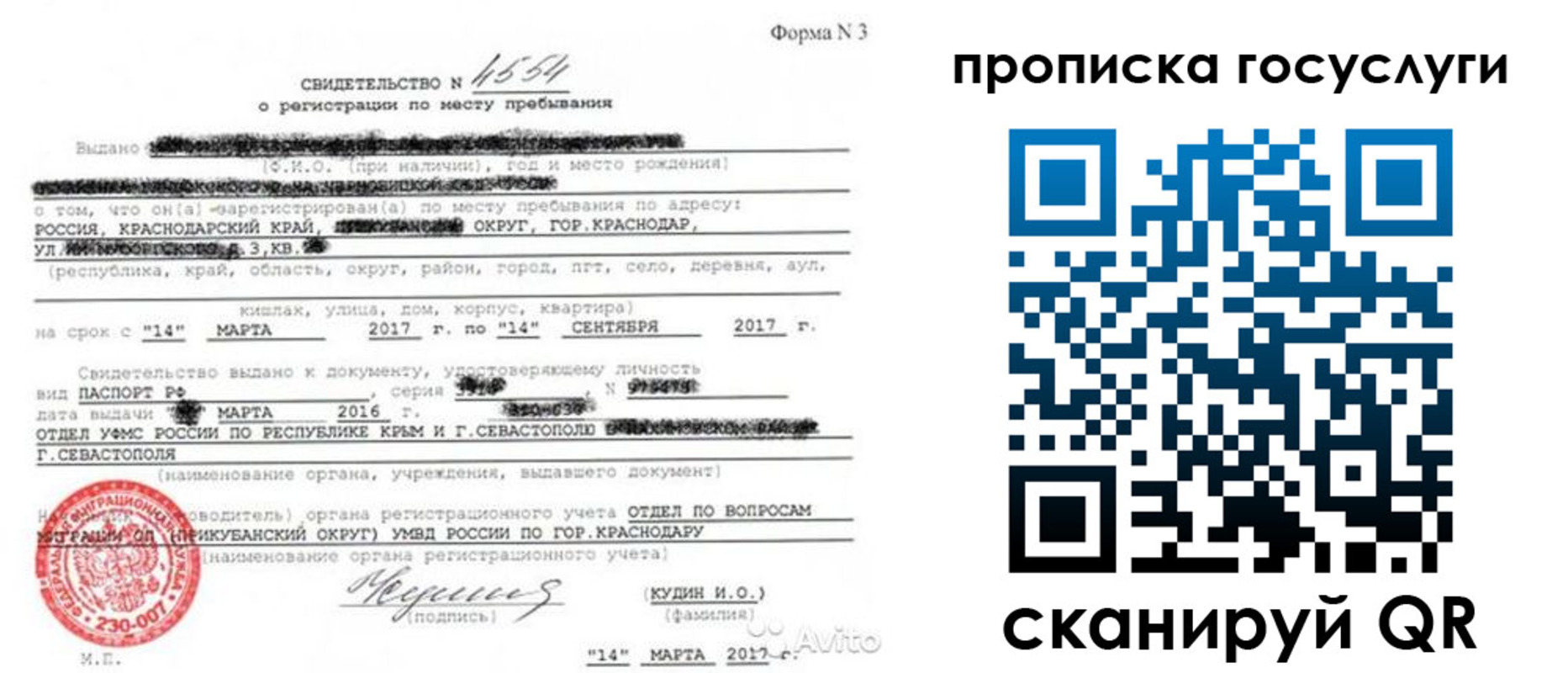 купить прописку в Куровском